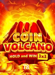 Jogue Coin Volcano slot 3x3 no 78n e ganhe grandes recompensas