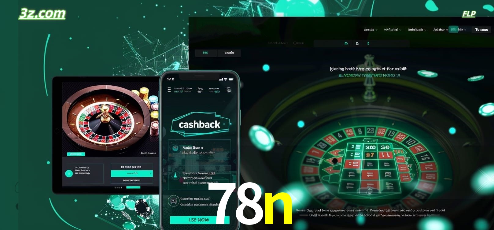 Jogue roleta em dispositivos móveis e desktop com 78n