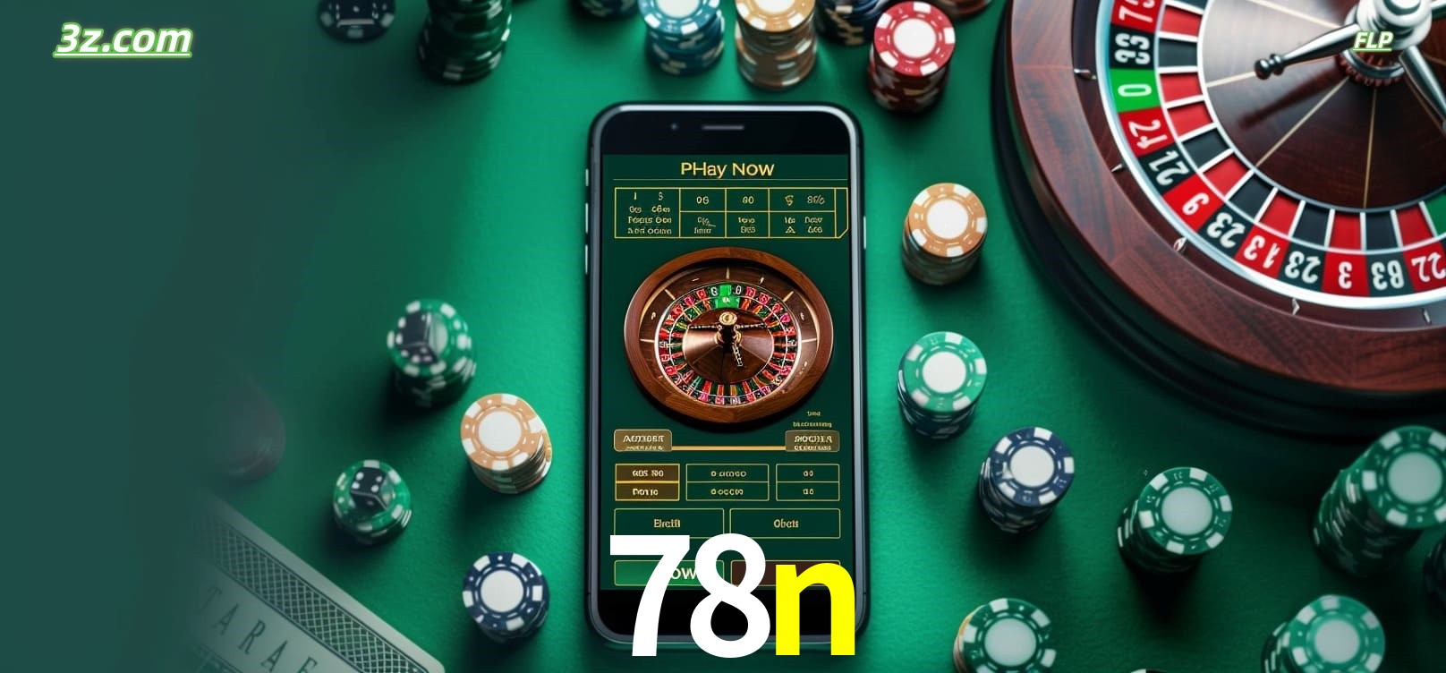 Roleta online no cassino 78n disponível em celular e computador